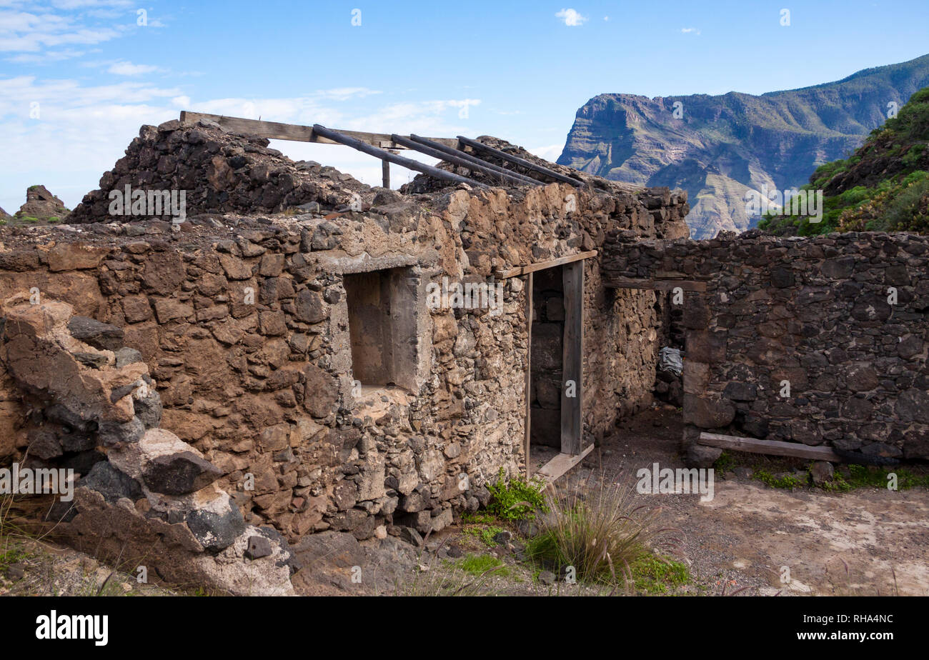 Job's House in Gran Canaria, Spain - Stock Image