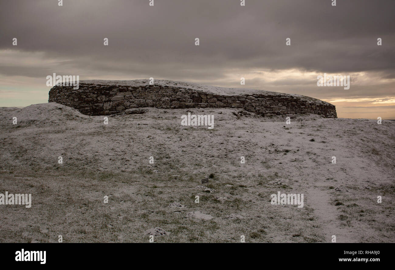 Cairn Laith Broch Golspie Sutherland Stock Photo