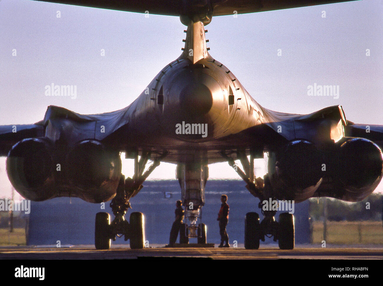 USAF B1B Strategic long range bomber airplane Stock Photo Alamy