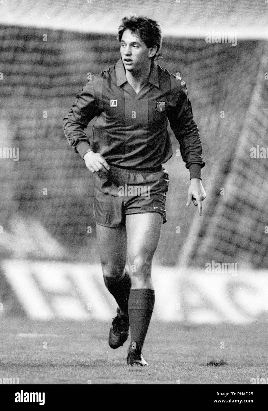 GARY LINEKER, BARCELONA FC, , 1986 Stock Photo - Alamy