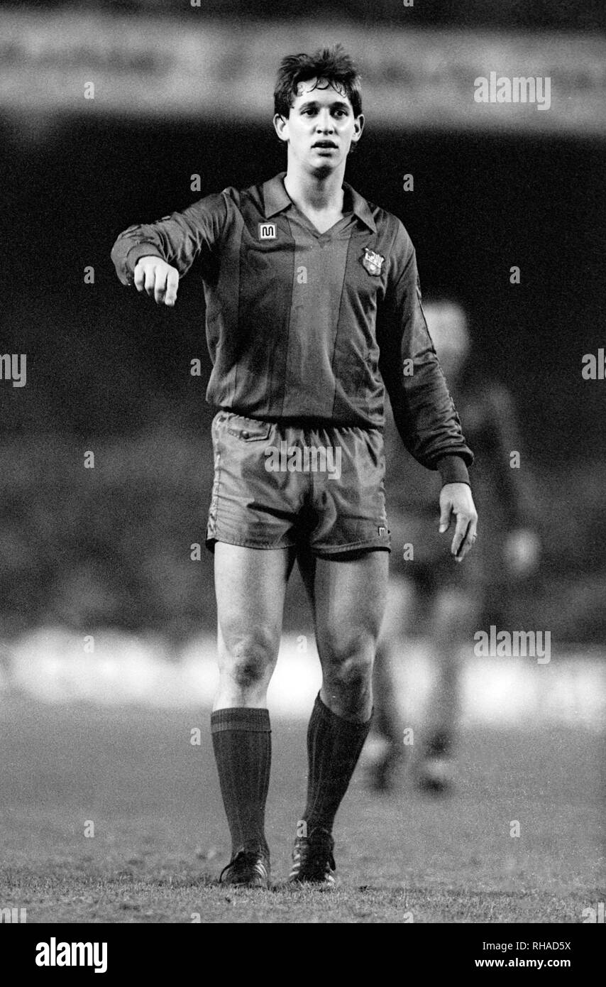 GARY LINEKER, BARCELONA FC, , 1986 Stock Photo - Alamy