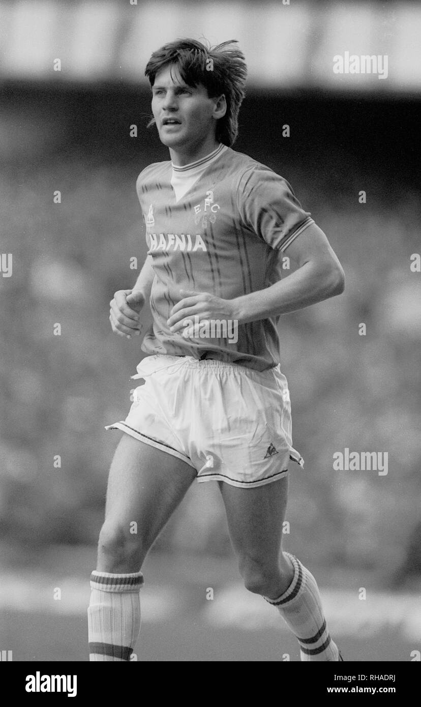 PAUL BRACEWELL, EVERTON FC, , 1985 Stock Photo