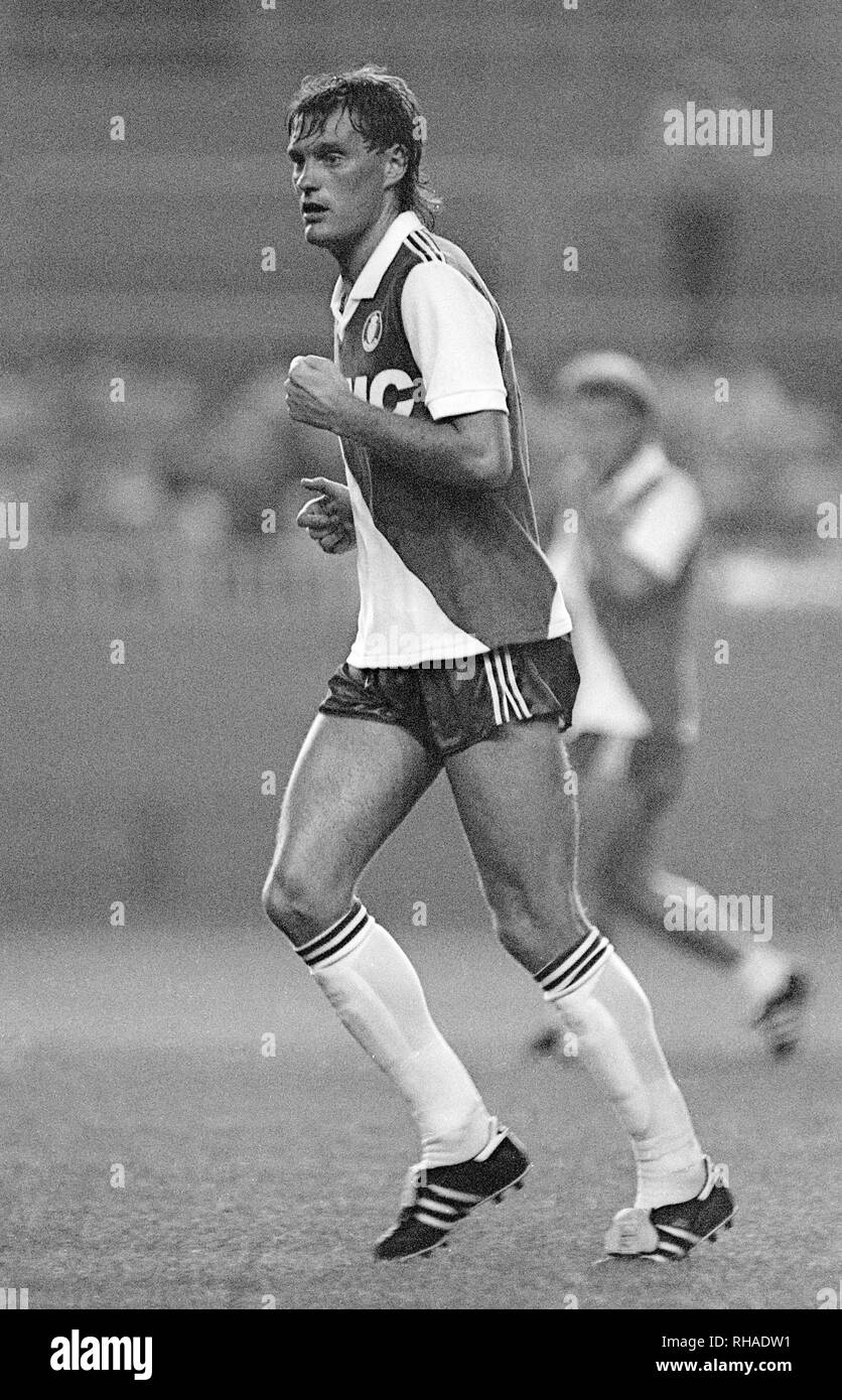 GLENN HODDLE, AS MONACO, , 1987 Stock Photo Alamy