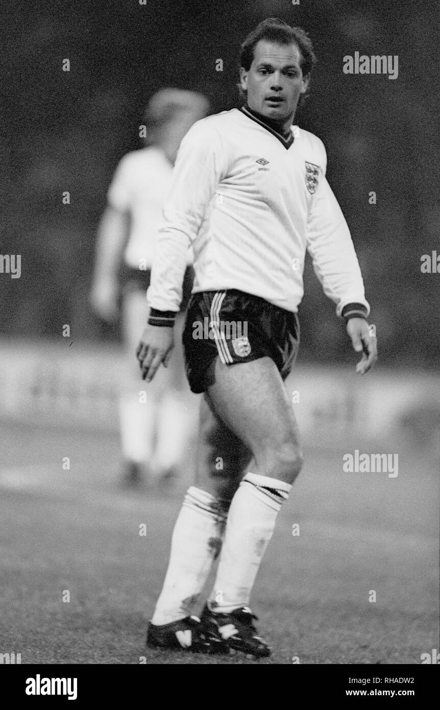 RAY WILKINS, ENGLAND and AC MILAN, , 1985 Stock Photo