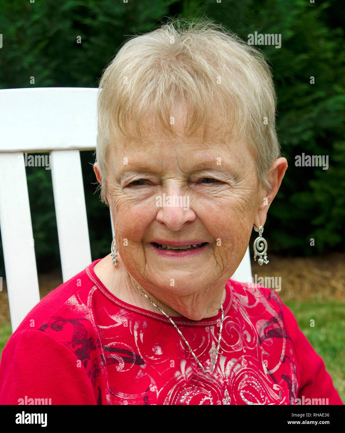 Senior Woman Stock Photo