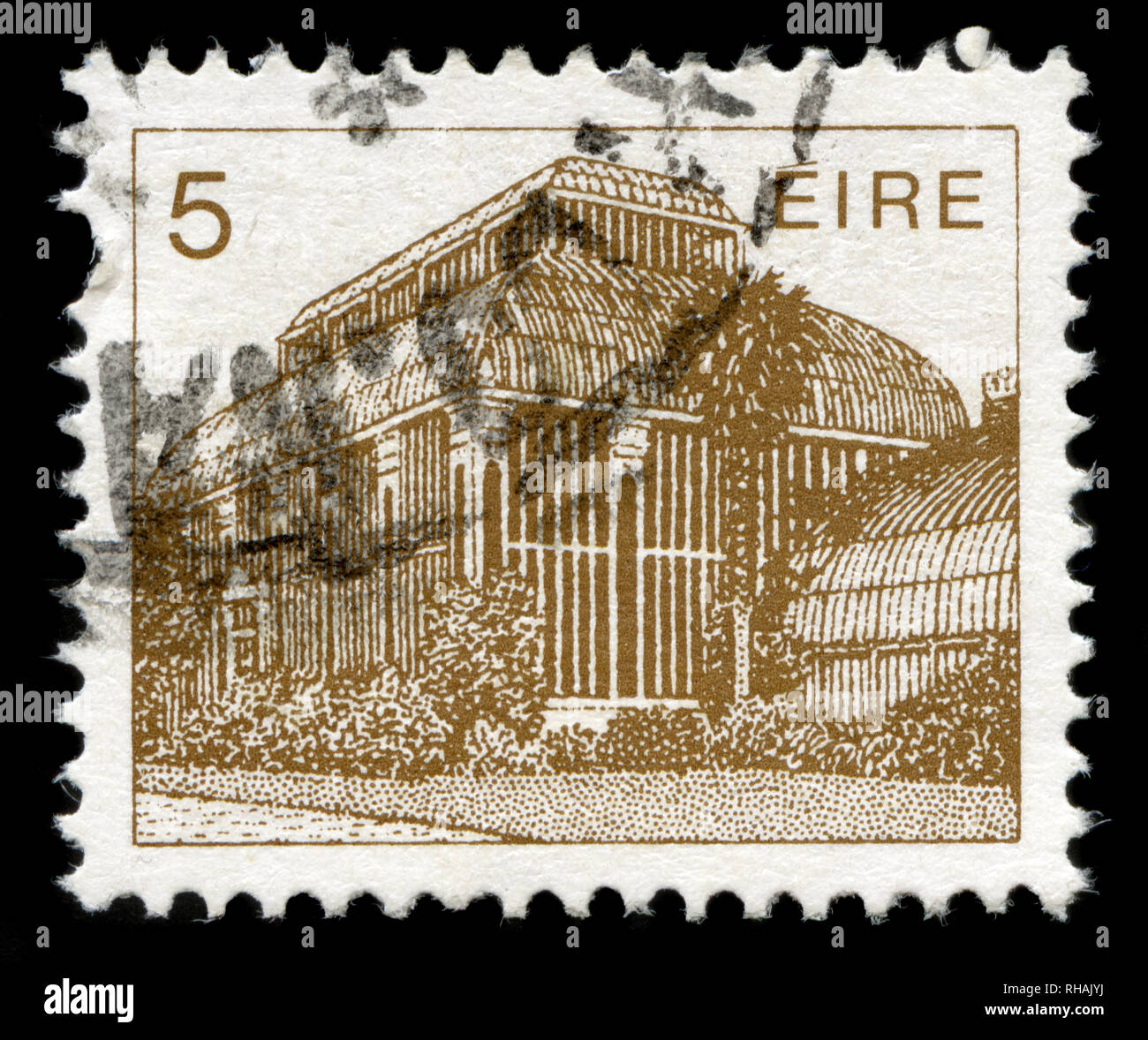Postage stamp from Ireland in the Irish Architecture  1987efinitives 1982-1990 series issued in Stock Photo