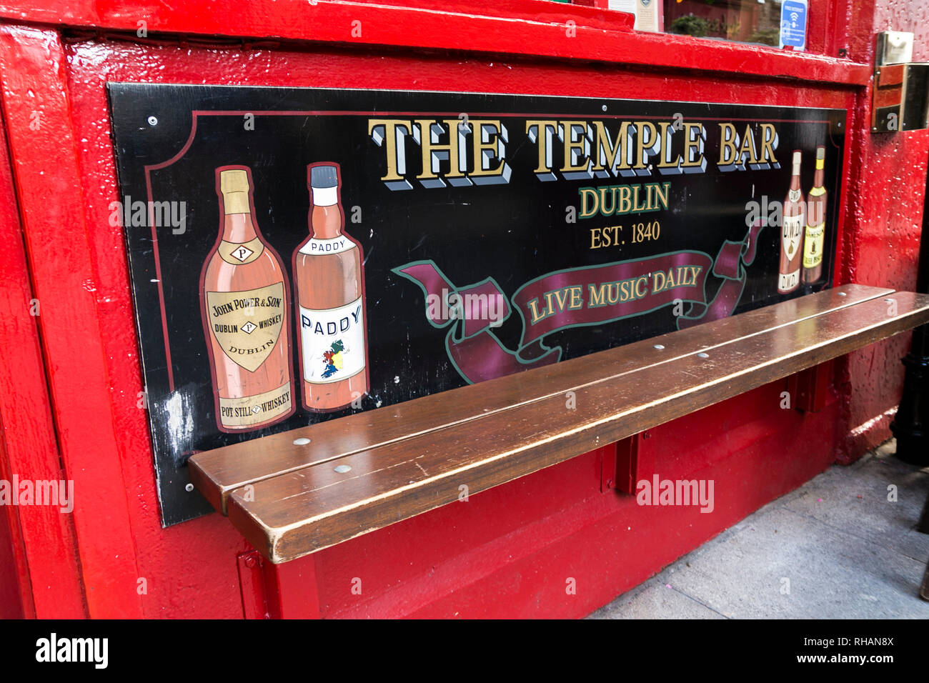 The Temple Bar Dublin Republic of Ireland Stock Photo