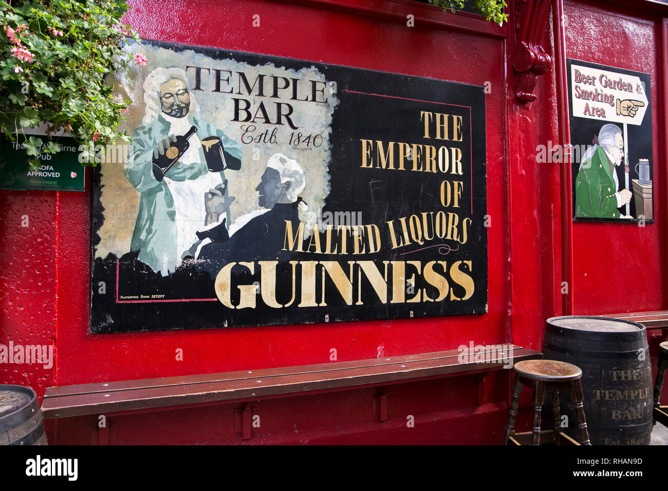 The Temple Bar Dublin Republic of Ireland Stock Photo