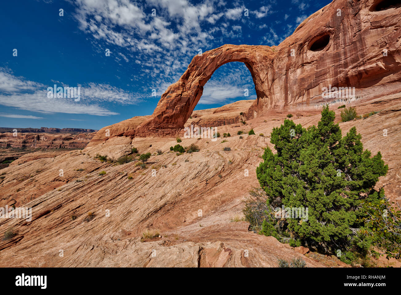 Corona Arch, Moab, Utah, USA, North America    Corona Arch, Moab, Utah, USA, Nordamerika Stock Photo