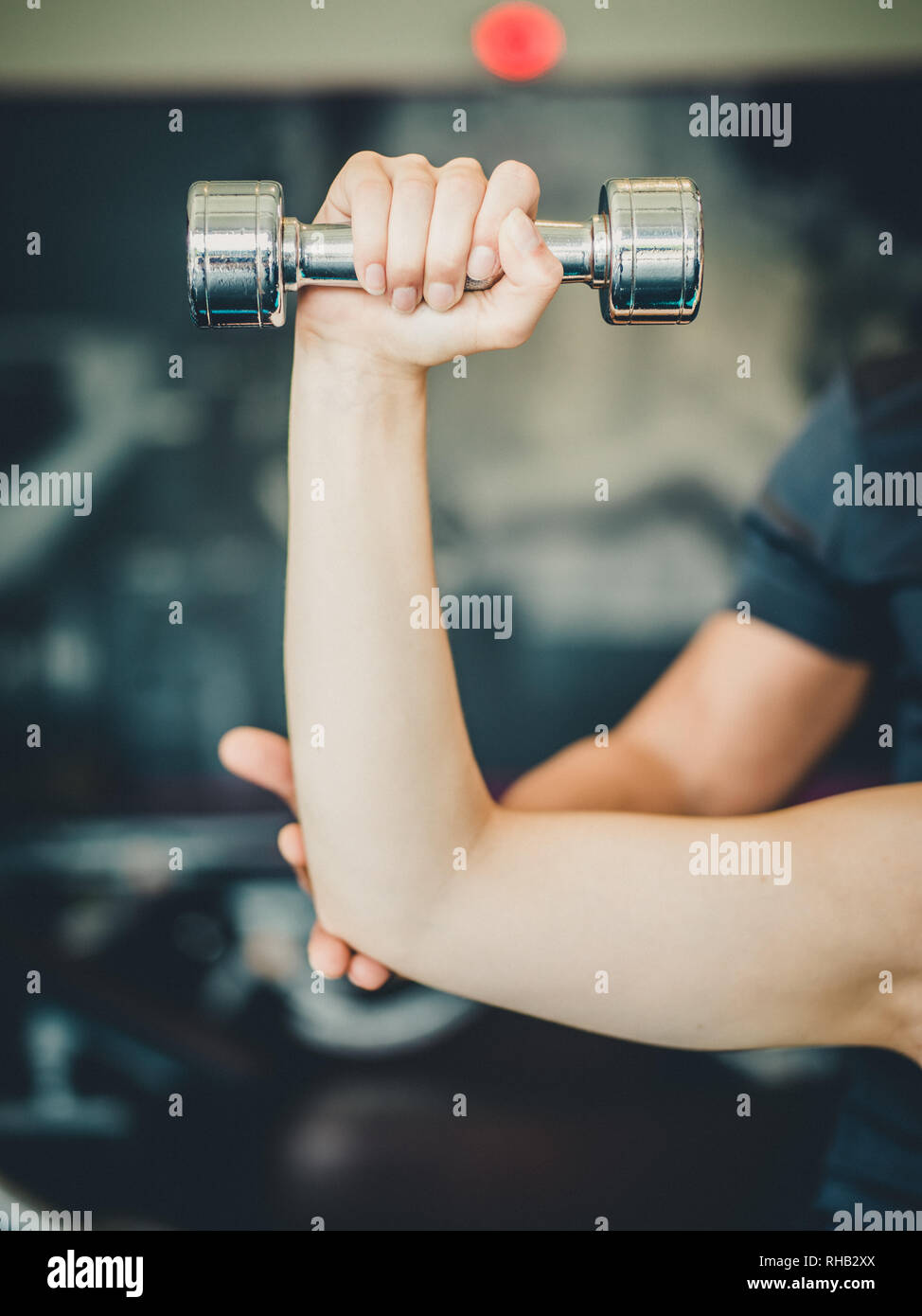 personal training help people Stock Photo - Alamy