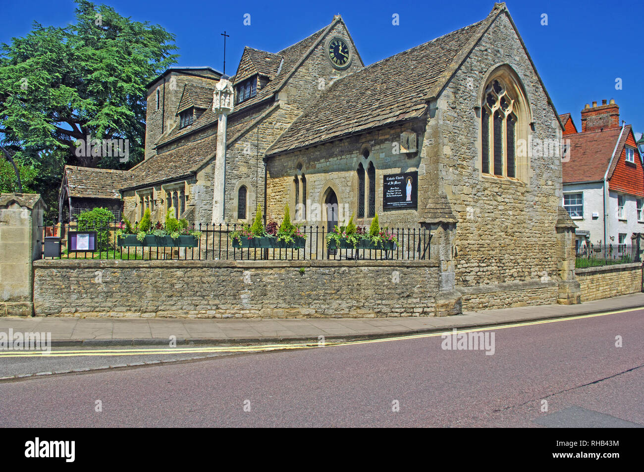St Mary Catholic Church, Cricklade, Wiltshire Stock Photo Alamy