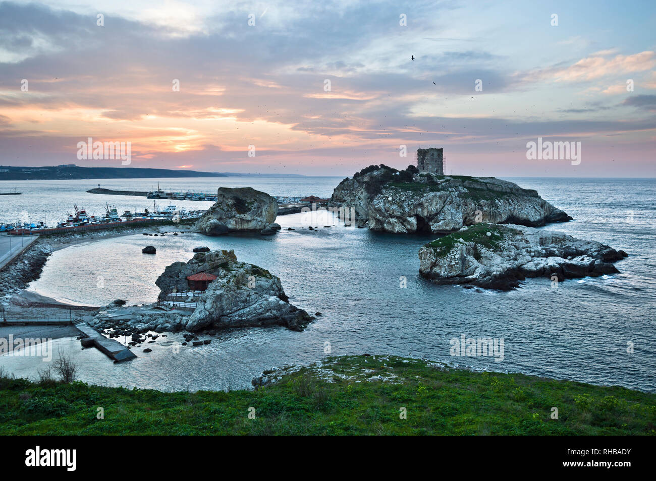 Rocky Coast , Turkey-Şile Stock Photo