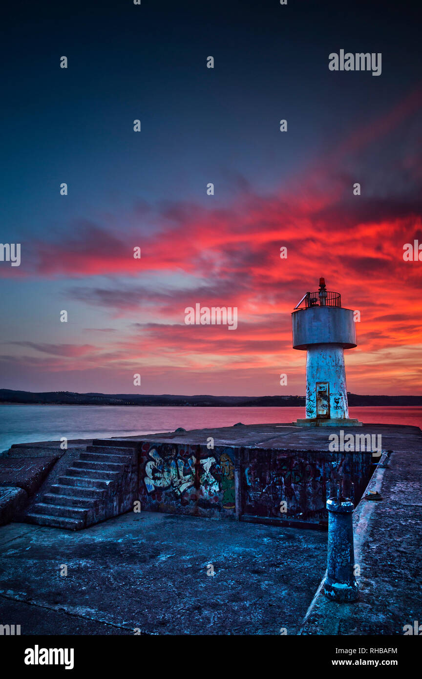 Lighthouse , Turkey-Şile Stock Photo