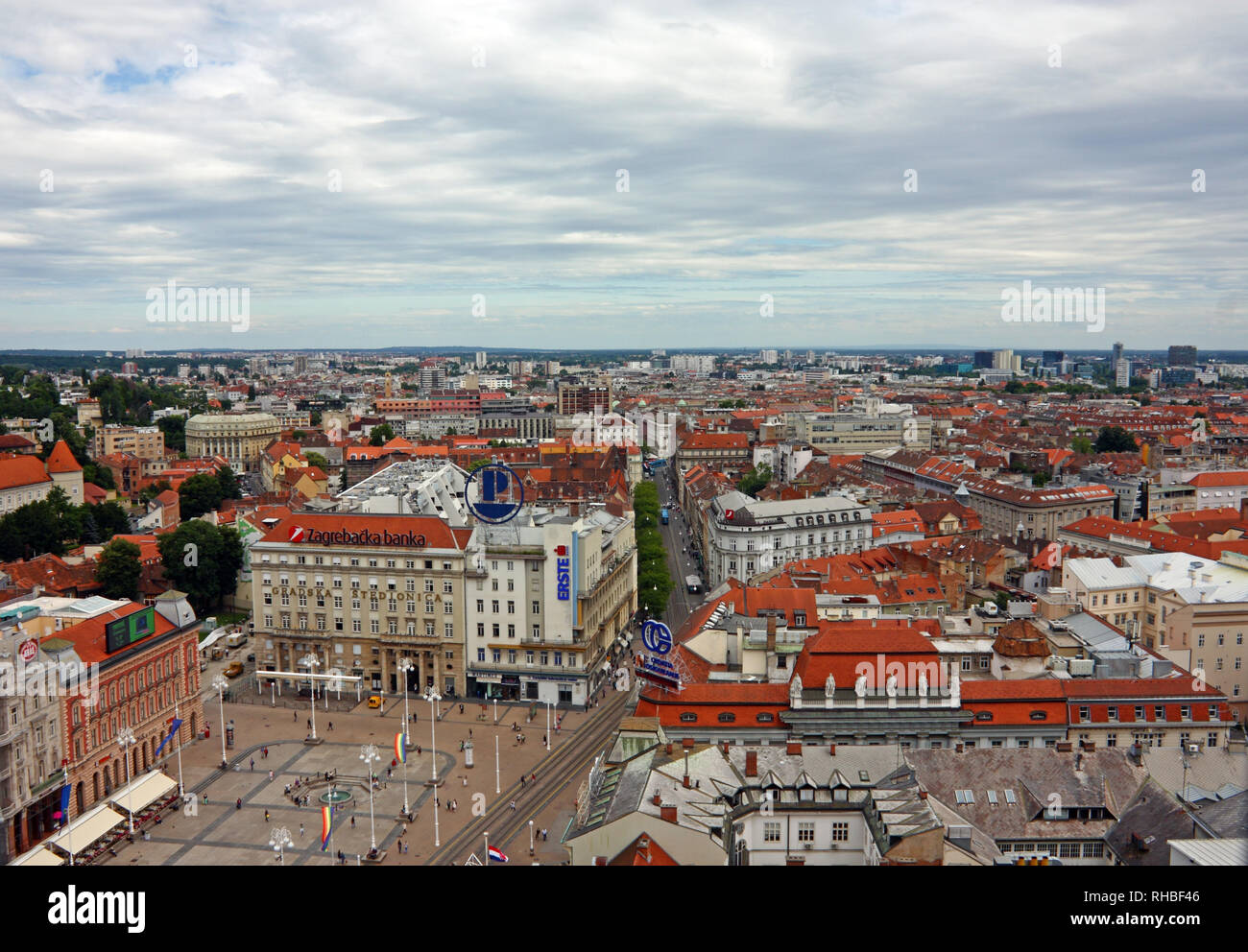 Zagreb Croatia July 13 2019 Croatian Stock Photo 1451675651