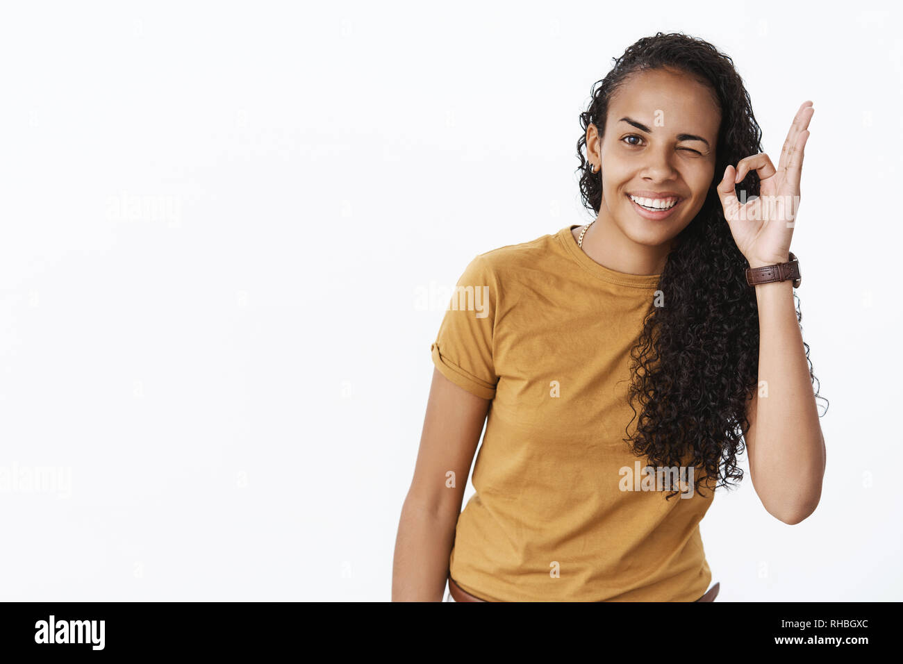 Cute african american girl hi-res stock photography and images - Alamy