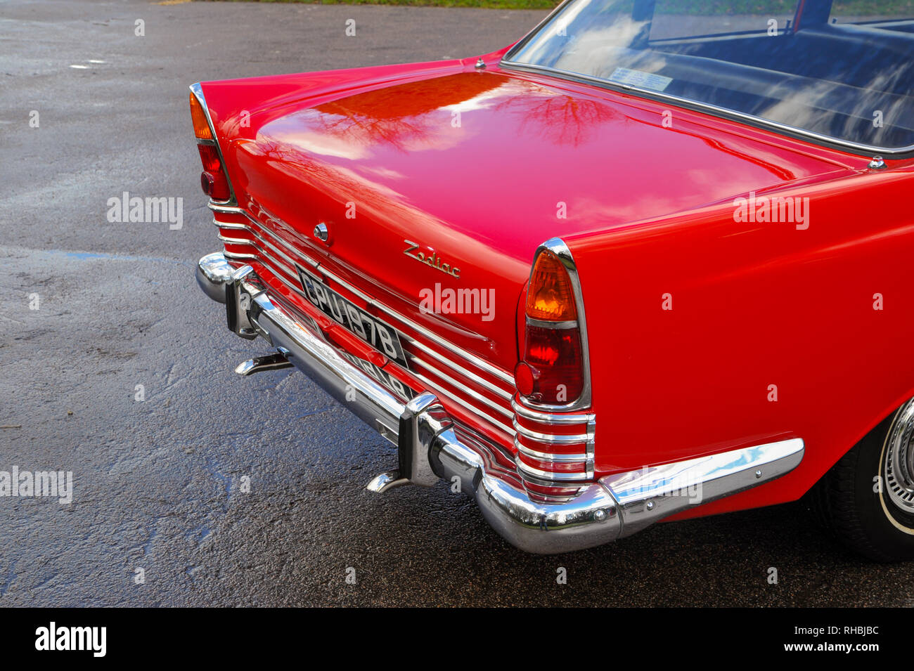 1964 Ford Zodiac classic British executive car Stock Photo Alamy