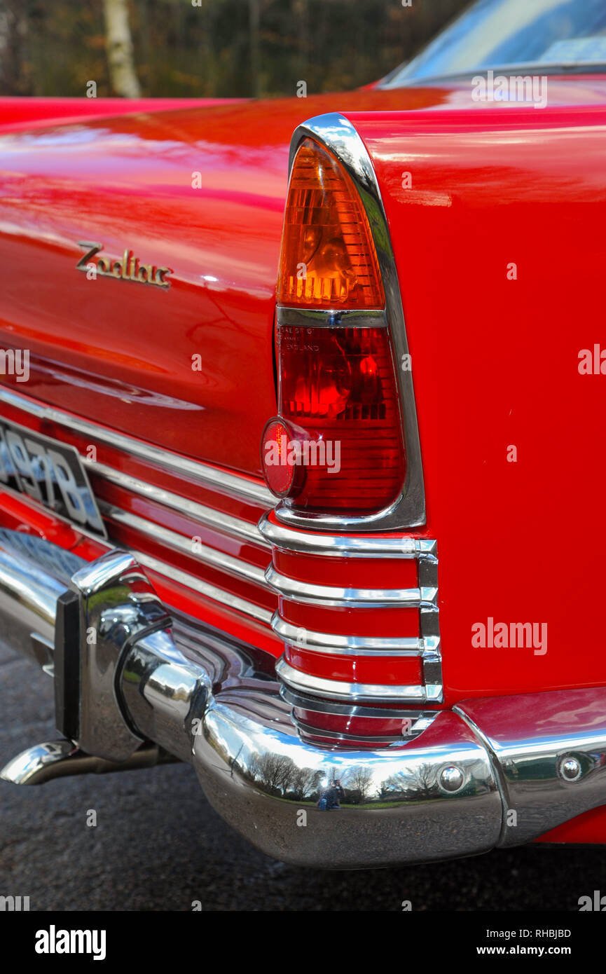 Ford zodiac 1960s classic british car hires stock photography and