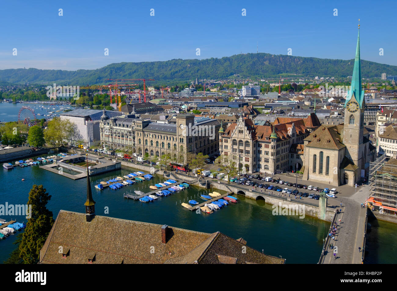 Zurich historic landmarks hi-res stock photography and images - Alamy