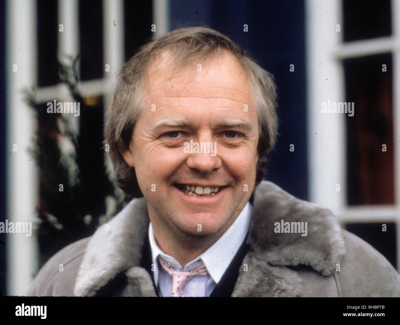 TIM RICE English author and musical lyricist in 1981 Stock Photo