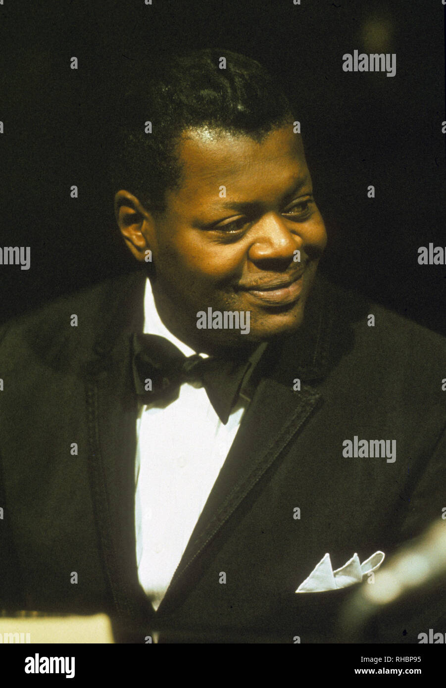 OSCAR PETERSON (1925-2007) Canadian jazz pianist about 1970 Stock Photo