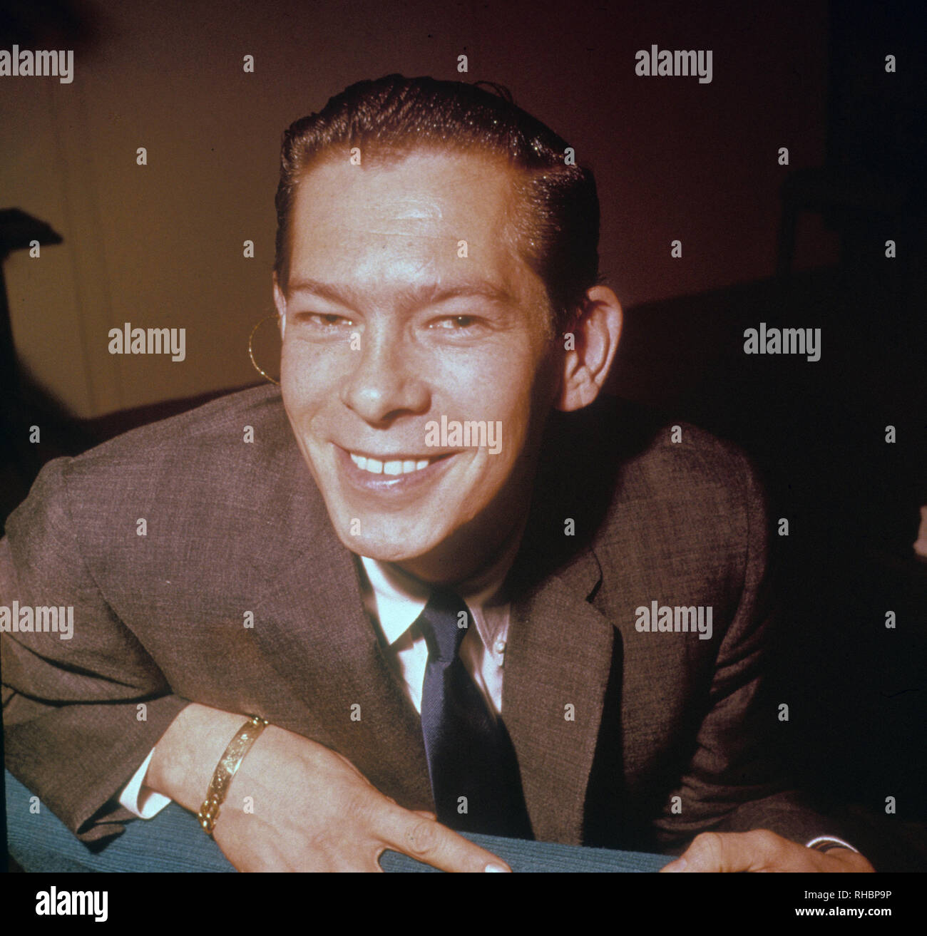 JOHNNIE RAY (1927-1990) American singer about 1955 Stock Photo - Alamy