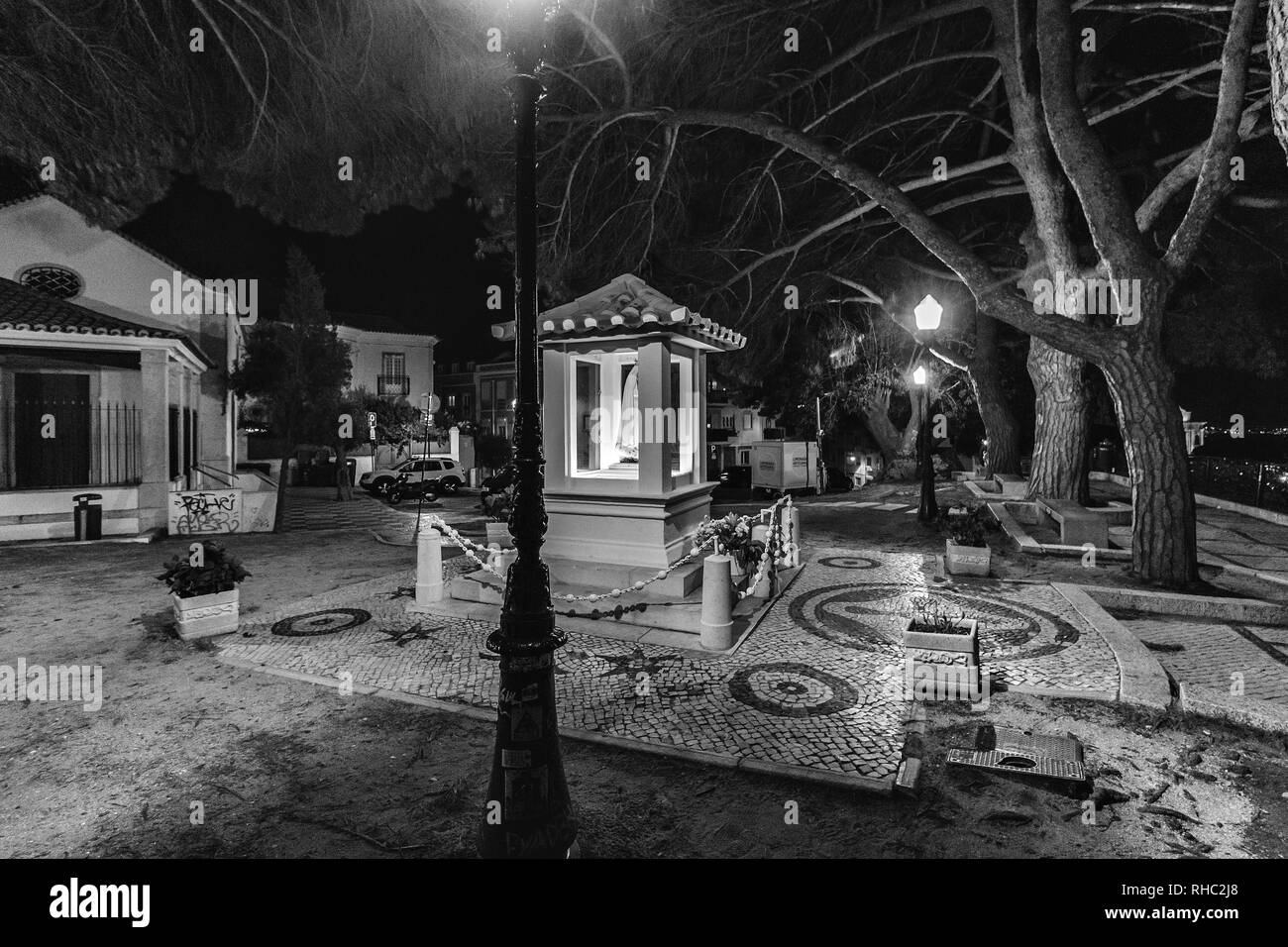 The viewpoint the lady of the hill ( Senhora do Monte), Lisbon