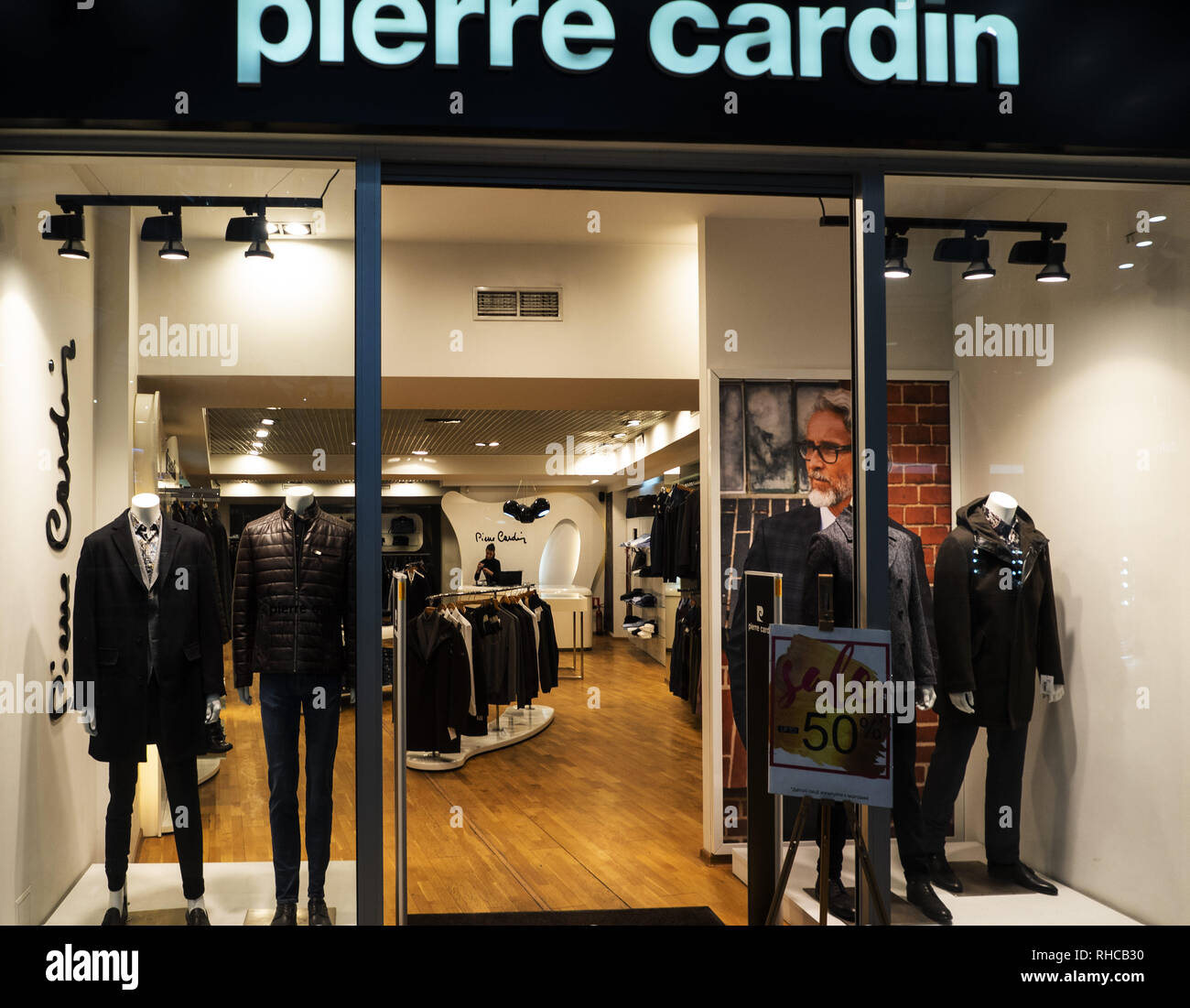 Pierre cardin logo hi-res stock photography and images - Alamy
