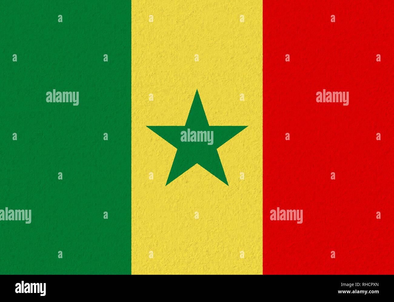 Senegal paper flag. Patriotic background. National flag of Senegal ...