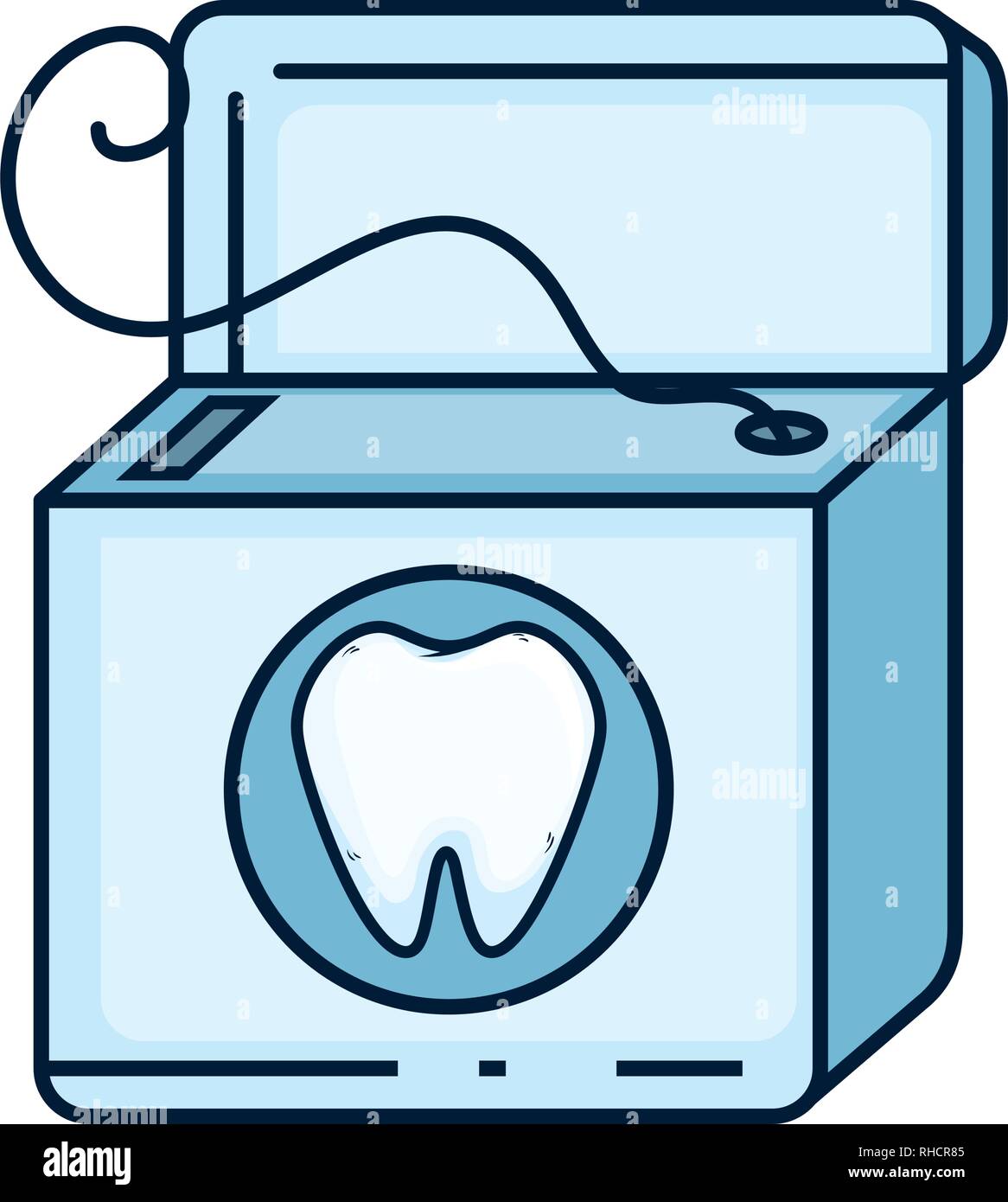 dental floss isolated icon Stock Vector Image & Art - Alamy