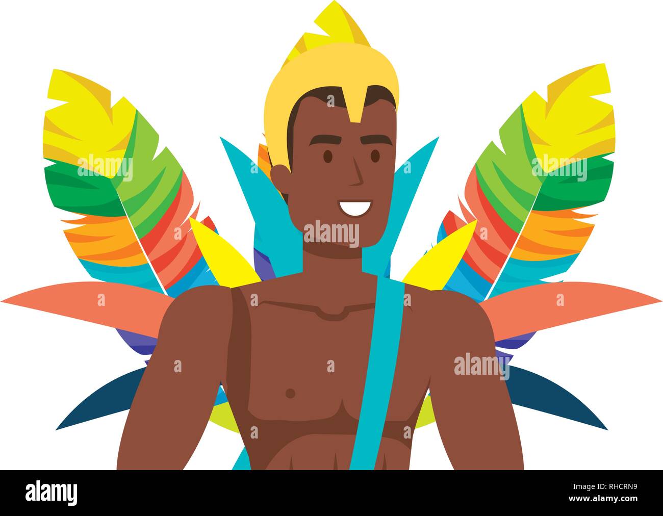 brazilian male dancer character Stock Vector Image & Art - Alamy