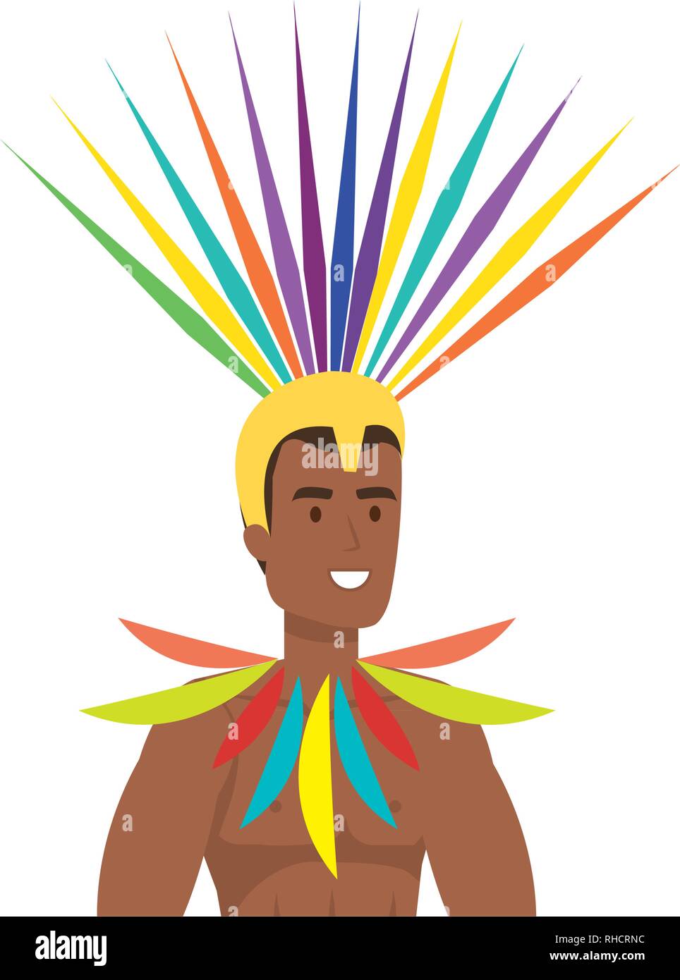 brazilian male dancer character Stock Vector Image & Art - Alamy