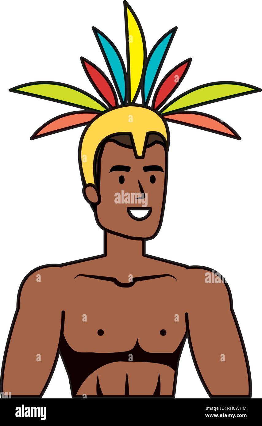 brazilian male dancer character Stock Vector Image & Art - Alamy