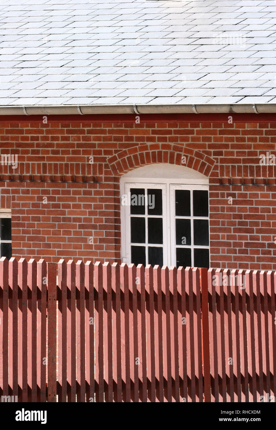 Train station in Denmark Stock Photo Alamy