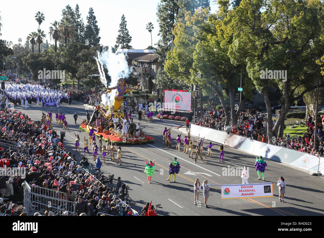 2019 Tournament of Roses Parade in Pasadena, California on January 1 ...