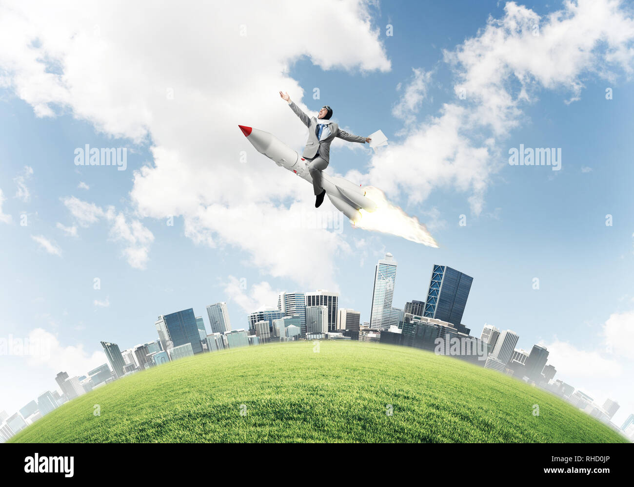 Business success and targets achievement concept Stock Photo - Alamy