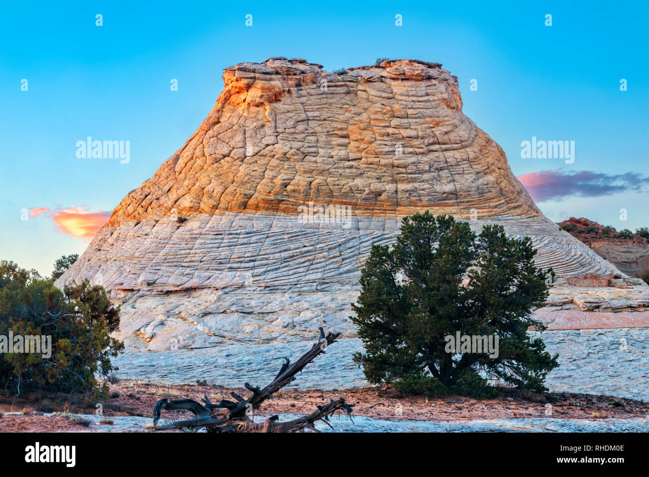 Colorful rock hill near Spencer Flat Road, Grand Stair Escalante