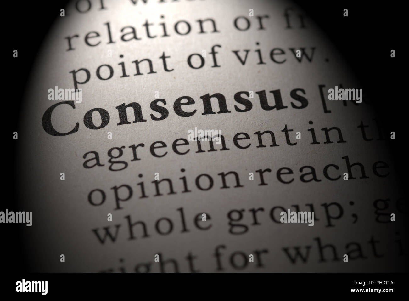 Consensus hi-res stock photography and images - Alamy