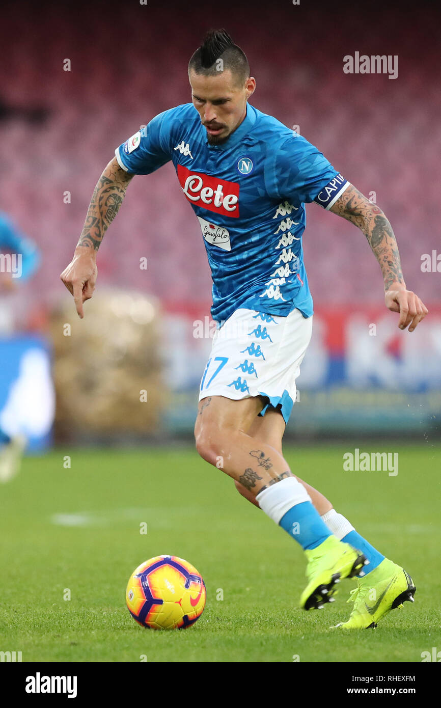 Marek Hamsik of Napoli Napoli 8-12-2018 Football Serie A 2018/2019 Napoli  Vs Frosinone Foto Cesare Purini / Insidefoto Stock Photo - Alamy