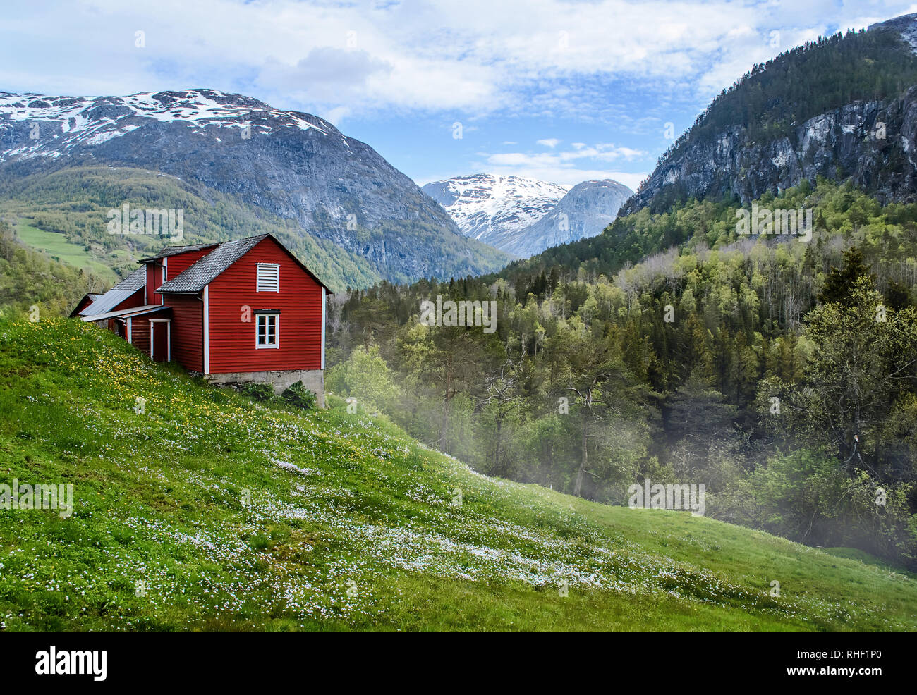 Norway stalheim landscape hi-res stock photography and images - Alamy