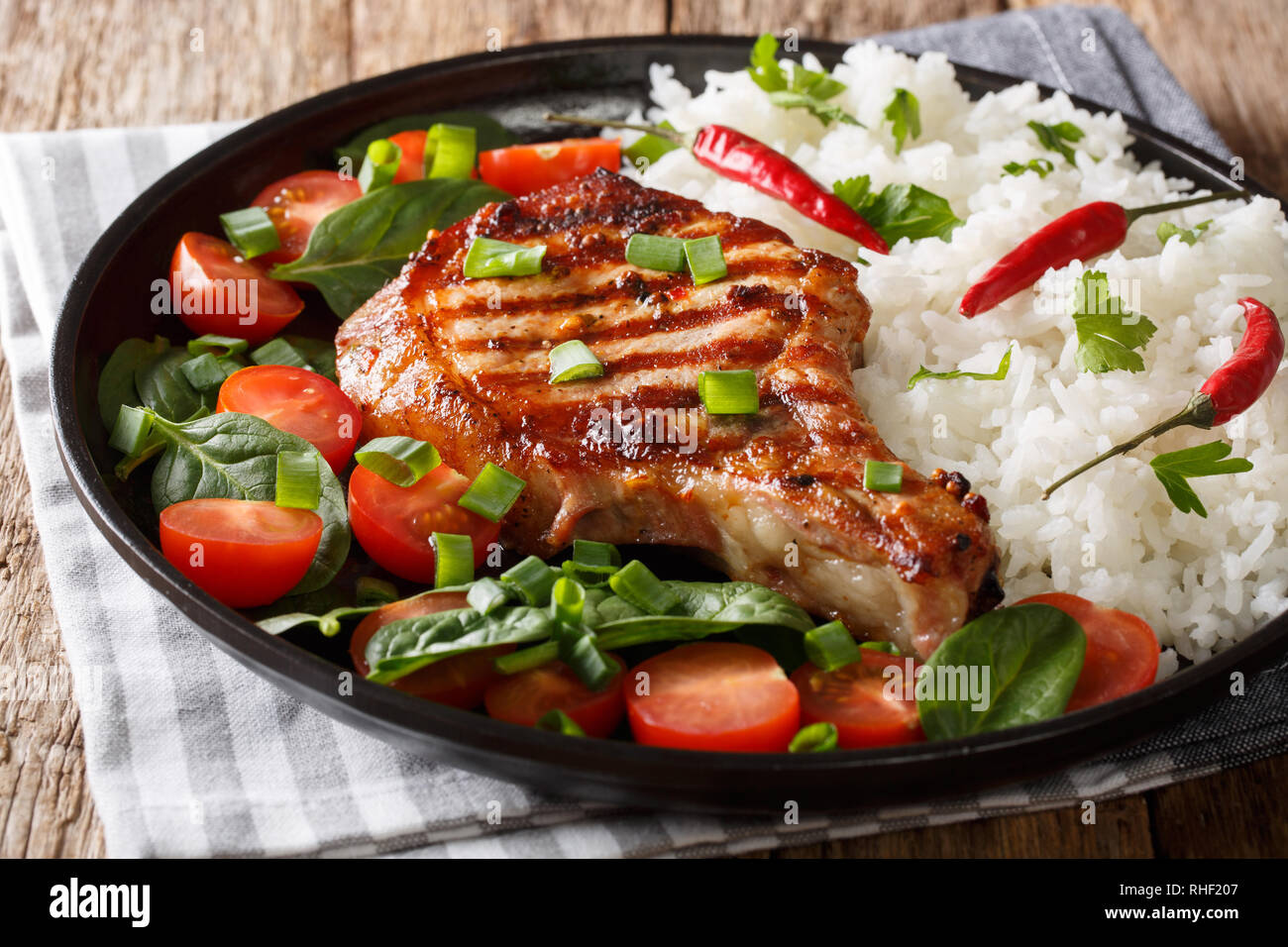 Roasted pork rice hi-res stock photography and images - Page 5 - Alamy