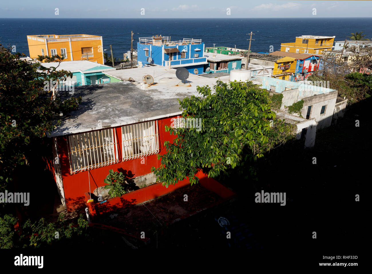 La Perla neighborhood, Old San Juan, Puerto Rico Stock Photo Alamy