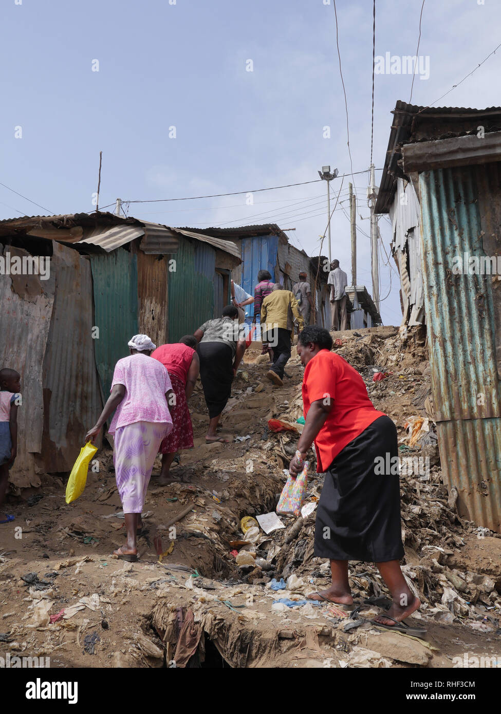 Mathare slums nairobi kenya hi-res stock photography and images - Alamy