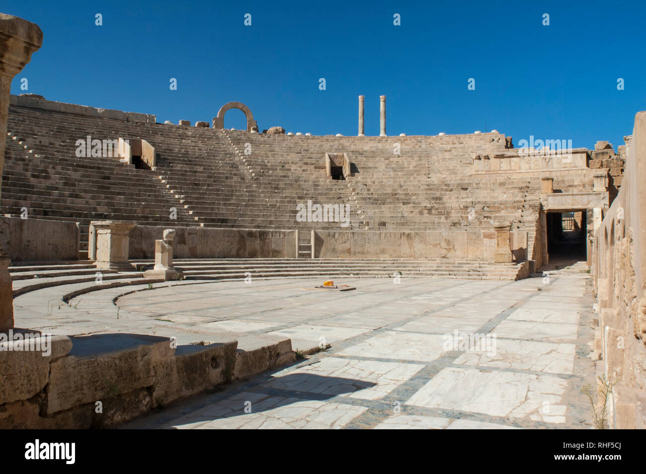 Archaeological site of Leptis Magna, Libya 10/30/2006 The Ruins of