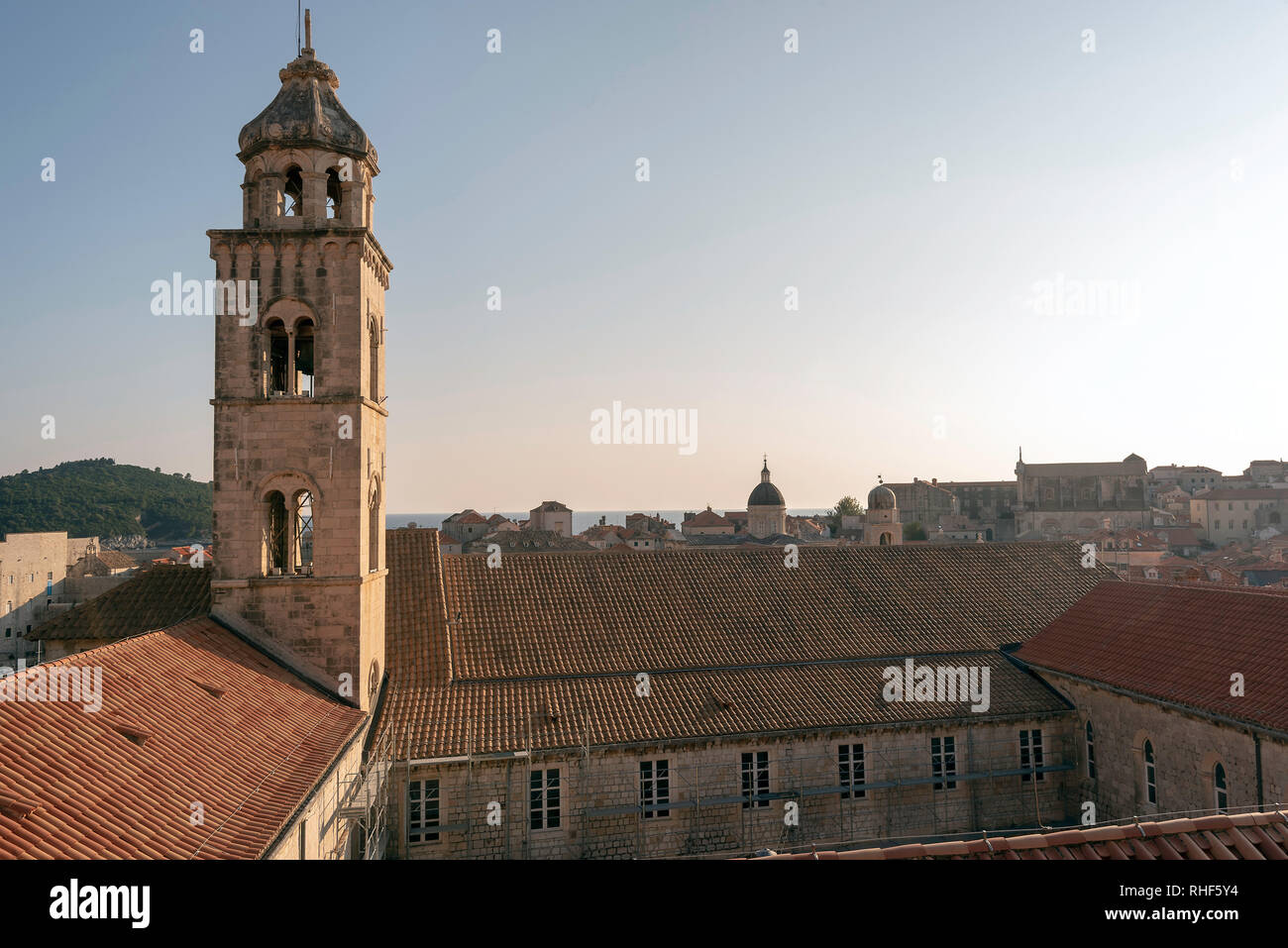 The Dominican Monastery in Dubrovnik's old town Stock Photo