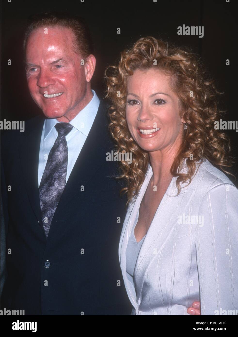Frank Gifford and Kathie Lee Gifford 2000 Photo By John Barrett/PHOTOlink/MediaPunch Stock Photo image