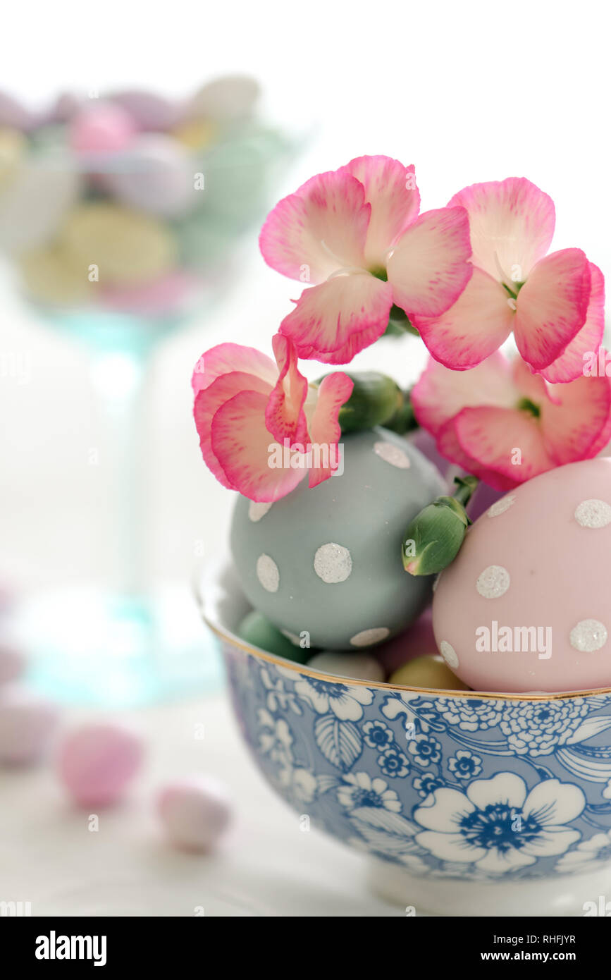 Pastel eggs for Easter Stock Photo Alamy