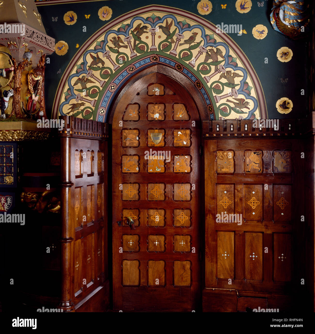 Gothic doorway Stock Photo