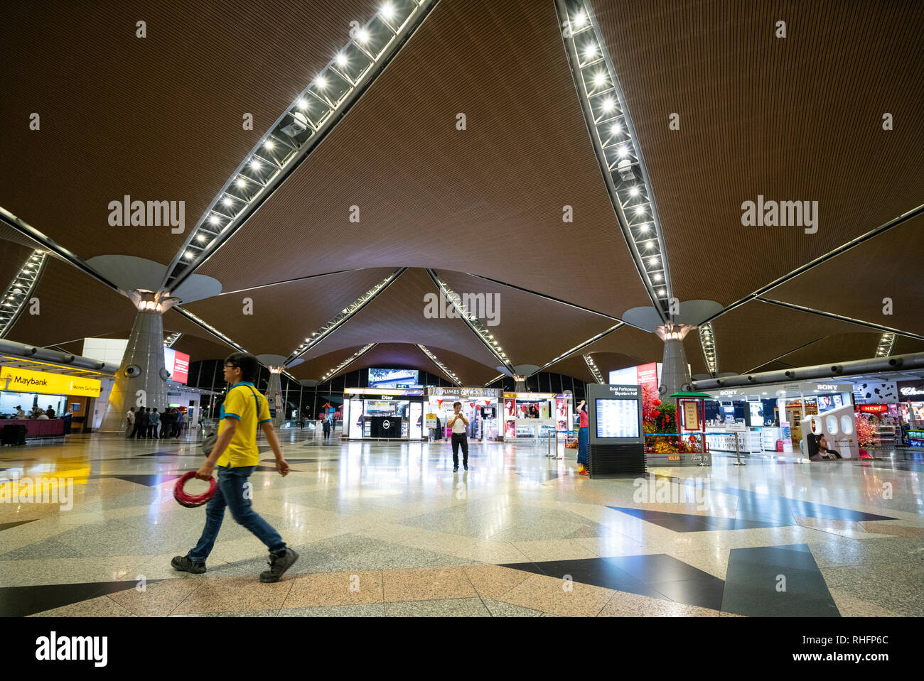 Kuala lumpur international airport klia sepang hires stock photography
