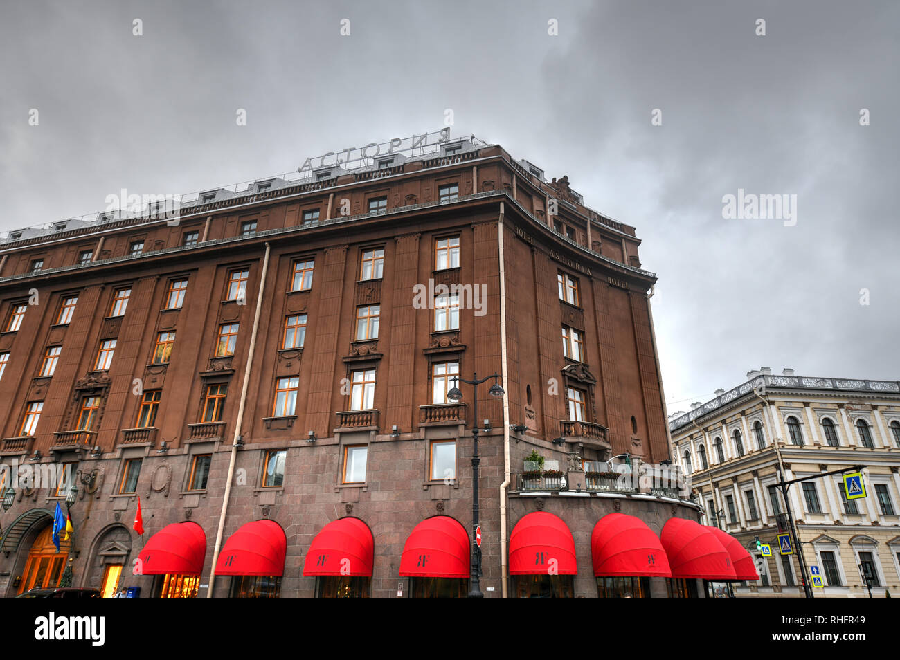 Saint Petersburg, Russia - June 30, 2018: The Hotel Astoria in St.  Petersburg. Astoria, the most luxurious hotel in St. Petersburg, Russia  Stock Photo - Alamy