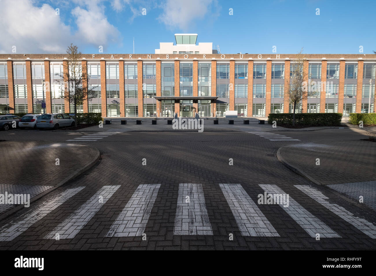 The Hub, serviced offices in a renovated art deco style building on Farnborough Business Park